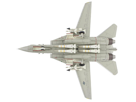 Grumman F-14A Tomcat Fighter Aircraft "Sukhoi Killer VF-41 Black Aces USS Nimitz" (1981) United States Navy "Air Power Series" 1/72 Diecast Model by Hobby Master-Hobby Master-ModelCars.com