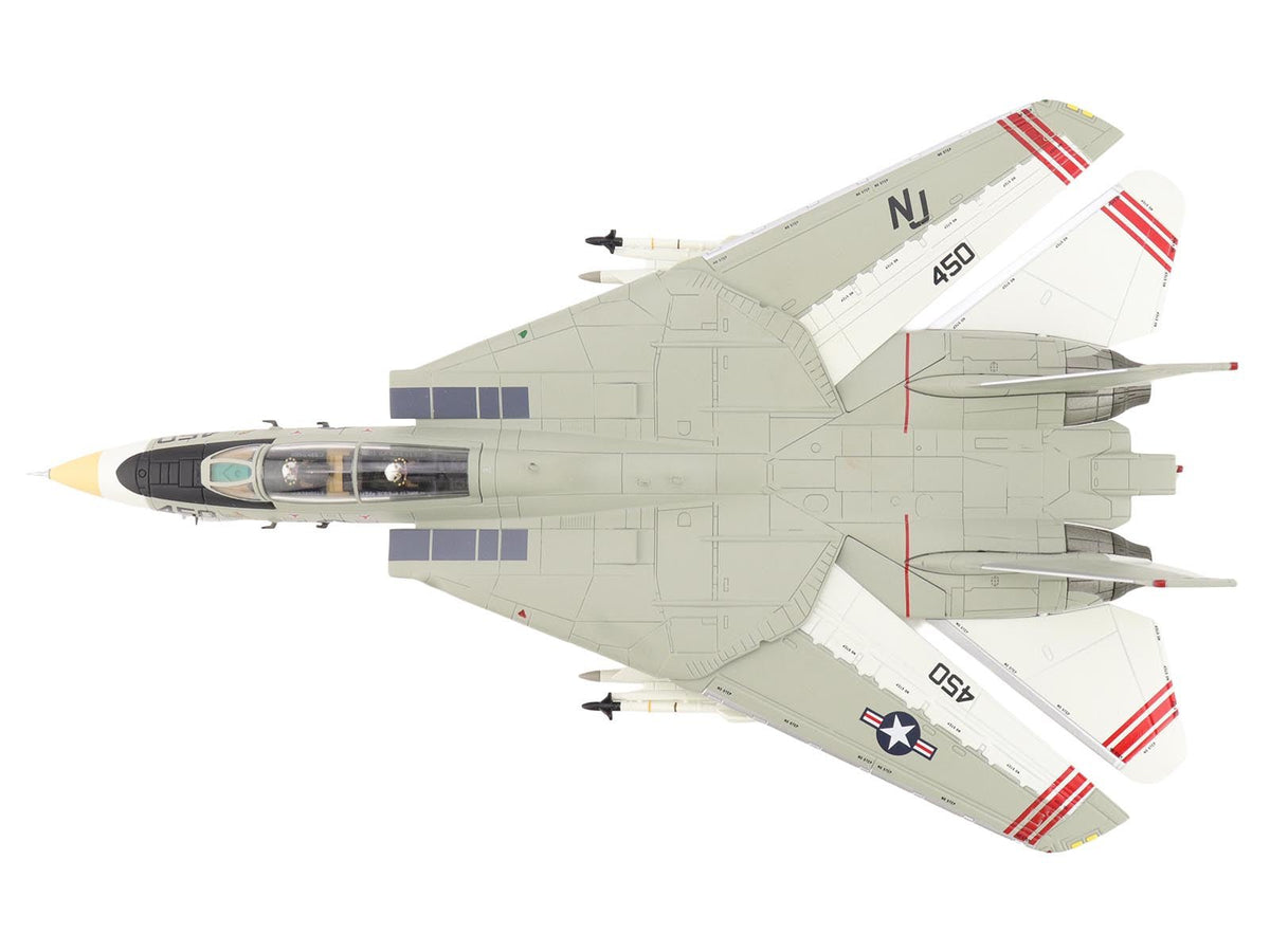 Grumman F-14A Tomcat Fighter Aircraft "VFA-124 Gunfighters" (1978) United States Navy "Air Power Series" 1/72 Diecast Model by Hobby Master-Hobby Master-ModelCars.com