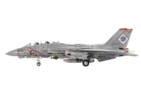 Grumman F-14B Tomcat Fighter Aircraft "VF-102 Diamondbacks Operation Enduring Freedom" (2001) United States Navy 1/72 Diecast Model by JC Wings-JC Wings-ModelCars.com