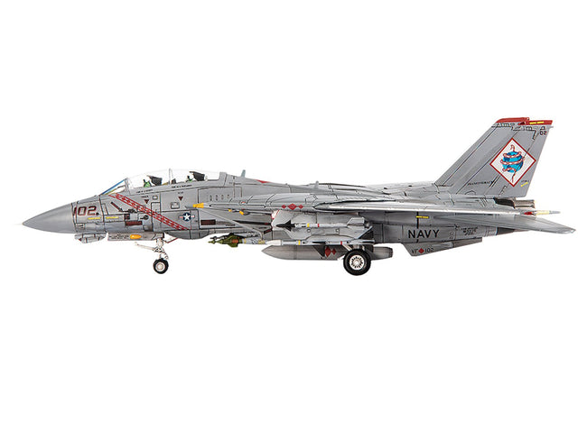 Grumman F-14B Tomcat Fighter Aircraft "VF-102 Diamondbacks Operation Enduring Freedom" (2001) United States Navy 1/72 Diecast Model by JC Wings-JC Wings-ModelCars.com