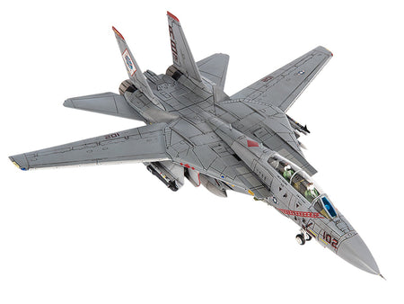 Grumman F-14B Tomcat Fighter Aircraft "VF-102 Diamondbacks Operation Enduring Freedom" (2001) United States Navy 1/72 Diecast Model by JC Wings-JC Wings-ModelCars.com
