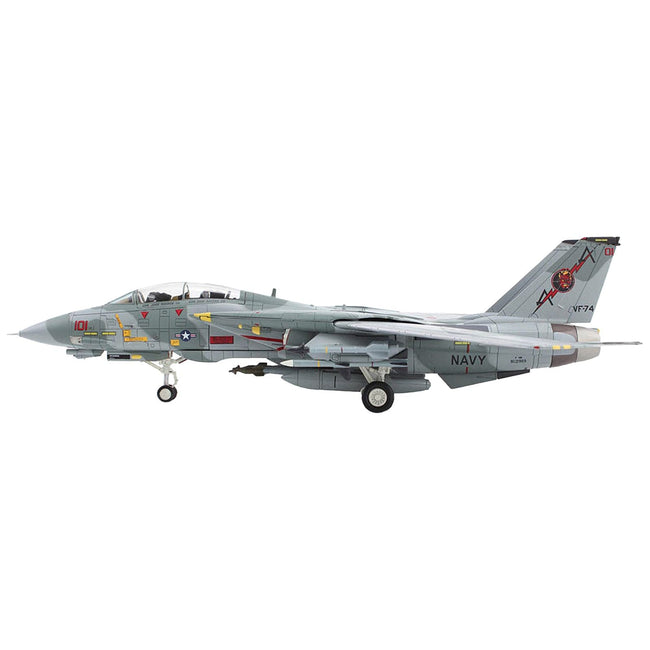 Grumman F - 14B Tomcat Fighter Aircraft "VF - 74 'Be - Devilers'" (1994) United States Navy "Air Power Series" 1/72 Diecast Model by Hobby Master - Hobby Master - ModelCars.com