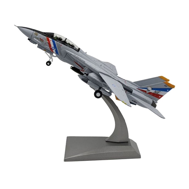 Grumman F-14D Tomcat Aircraft "VF-2 Bounty Hunters USS Constellation" (1990s) United States Navy 1/100 Diecast Model Airplane-Other-ModelCars.com