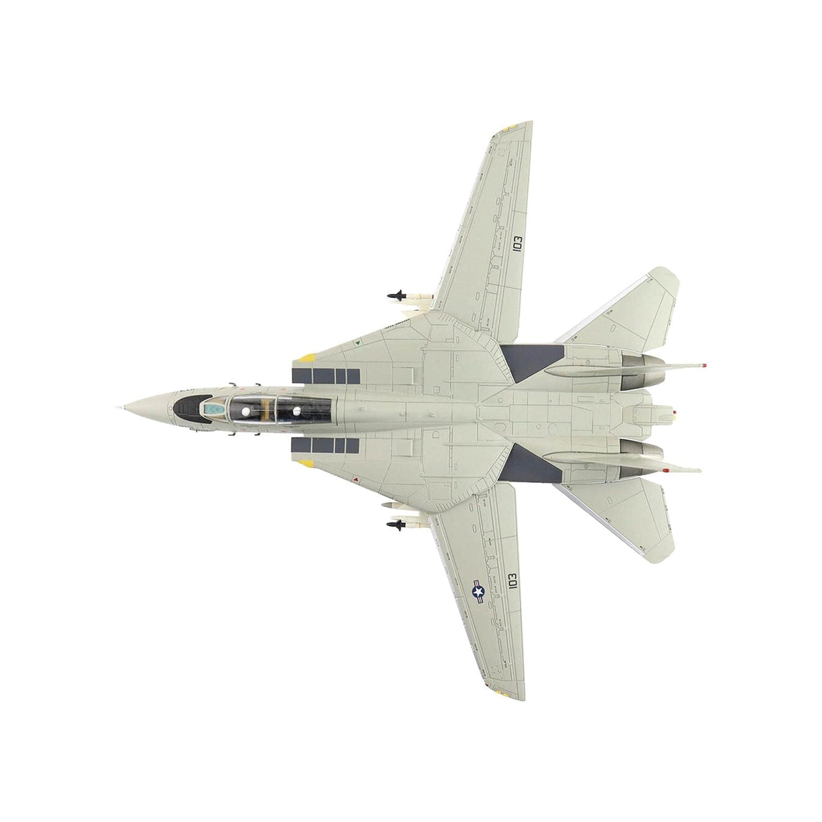 Grumman F-14D Tomcat Fighter Aircraft "Tomcat Sunset VF-31" (2006) United States Navy "Air Power Series" 1/72 Diecast Model by Hobby Master-Hobby Master-ModelCars.com