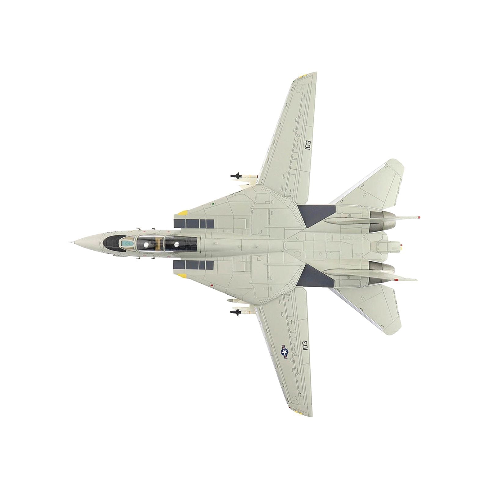 Grumman F - 14D Tomcat Fighter Aircraft "Tomcat Sunset VF - 31" (2006) United States Navy "Air Power Series" 1/72 Diecast Model by Hobby Master - Hobby Master - ModelCars.com