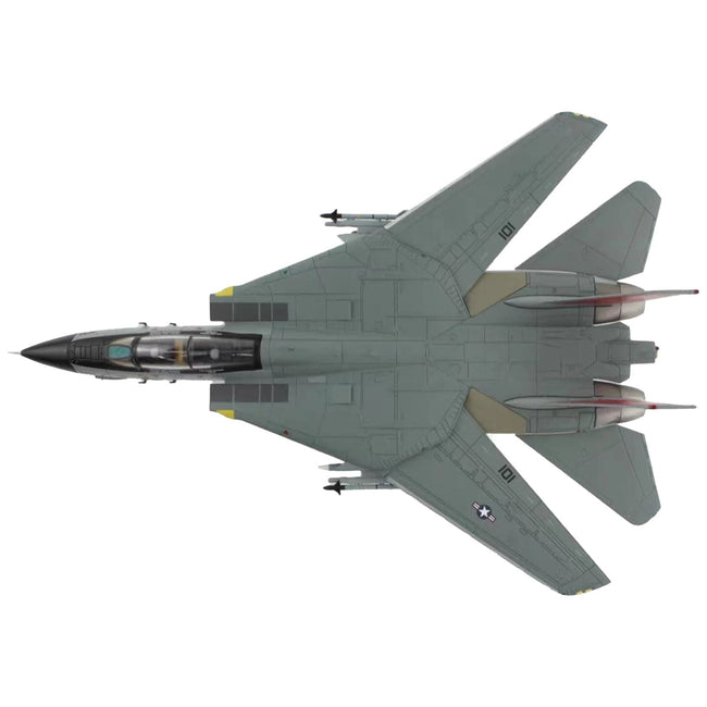 Grumman F - 14D Tomcat Fighter Aircraft "VF - 31 Tomcatters The Last Tomcat Cruise" (2006) United States Navy "Air Power Series" 1/72 Diecast Model by Hobby Master - Hobby Master - ModelCars.com