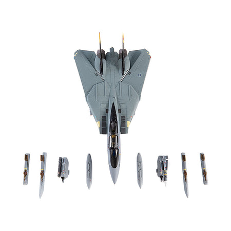 Grumman F - 14D Tomcat Fighter Aircraft "VF - 31 Tomcatters USS Theodore Roosevelt The Last Flight" (2006) United States Navy 1/144 Diecast Model by JC Wings - JC Wings - ModelCars.com