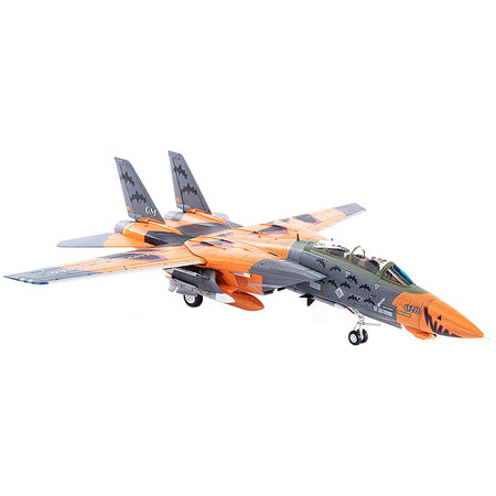 Grumman F - 14D Tomcat Fighter Plane Ace Combat "Pumpkin Face" 1/144 Diecast Model by JC Wings - JC Wings - ModelCars.com