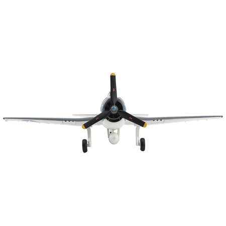 Grumman F6F - 3 Hellcat Fighter Aircraft "Ens. Gordon Arthur Stanley VF - 27 USS Princeton" (1944) United States Navy "Air Power Series" 1/72 Diecast Model by Hobby Master - Hobby Master - ModelCars.com