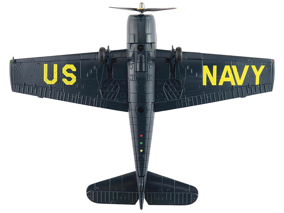 Grumman F6F-5 Hellcat Fighter Aircraft "Blue Angels #2" (1946) United States Navy "Air Power Series" 1/72 Diecast Model by Hobby Master-Hobby Master-ModelCars.com