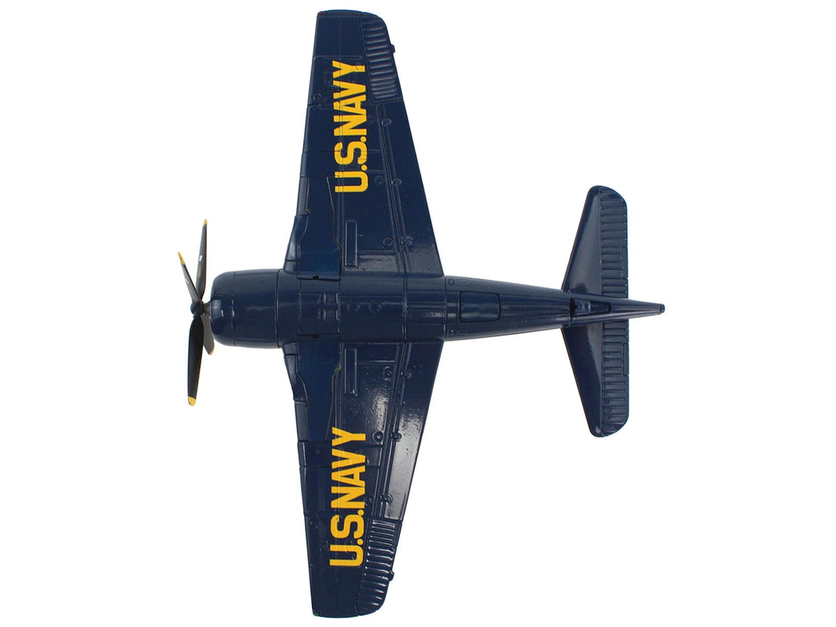 Grumman F8F Bearcat Fighter Aircraft "Blue Angels (#1-5 decals)" (1946) United States Navy "SkyMax Models" Series 1/72 Diecast Model by Hobby Master-Hobby Master-ModelCars.com