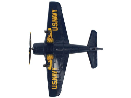 Grumman F8F Bearcat Fighter Aircraft "Blue Angels #2" (1946) United States Navy "SkyMax Models" Series 1/72 Diecast Model by Hobby Master-Hobby Master-ModelCars.com