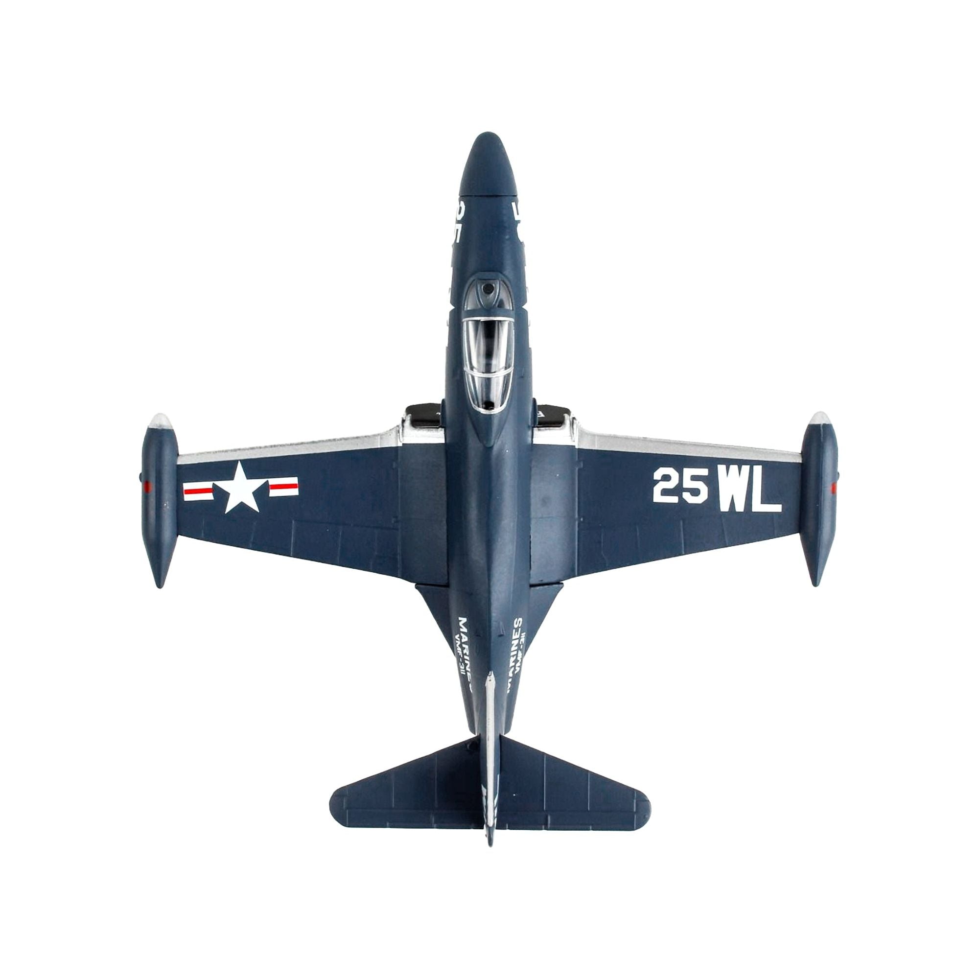 Grumman F9F Panther Fighter Aircraft 1/100 Diecast Model Airplane