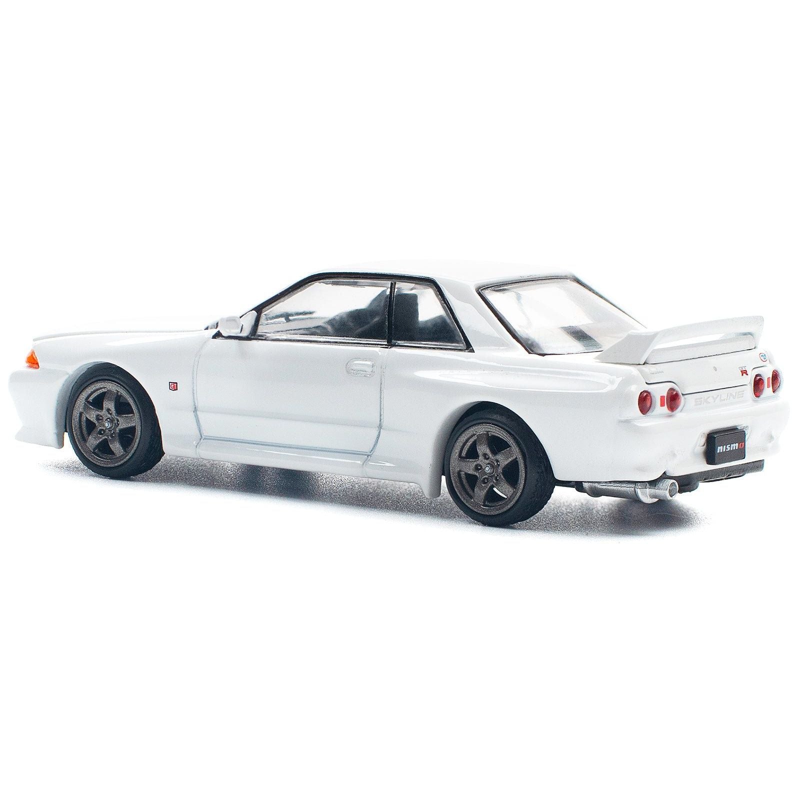 GTR R32 RHD (Right Hand Drive) Crystal White 1/64 Diecast Model Car by Pop Race - Pop Race - ModelCars.com