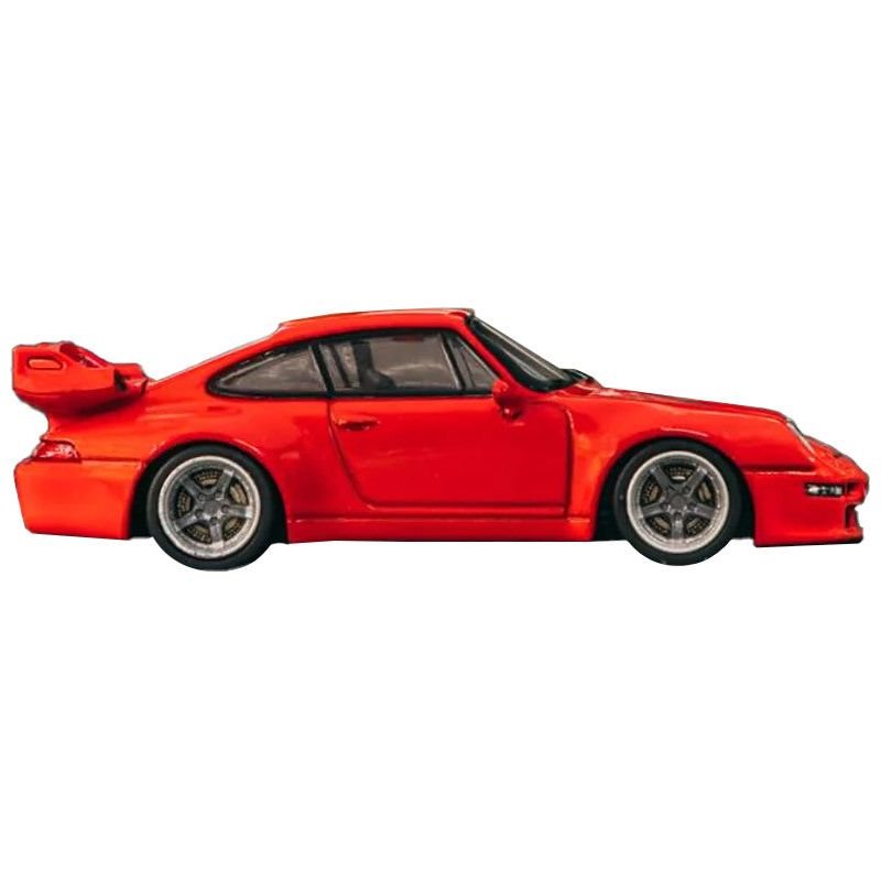 Gunther Werks 993 Red "Road64" Series 1/64 Diecast Model Car by Tarmac Works - Tarmac Works - ModelCars.com