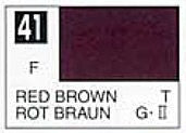 FLAT RED BROWN                