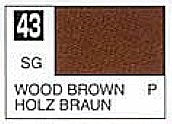 SEMI GLOSS WOOD BROWN         