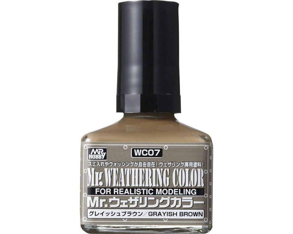 MR. HOBBY PAINTS AND TOOLS WC07 GRAYISH BROWN
This product was added to our catalog on March 4, 2024