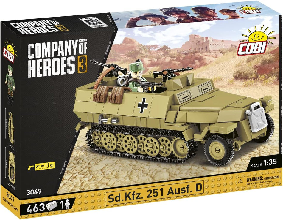 Cobi 463 PCS COH SD.KFZ 251 AUSF.D