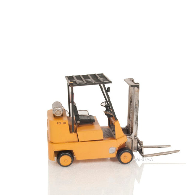 Handmade Propane Forklift Metal-Old Modern-ModelCars.com
