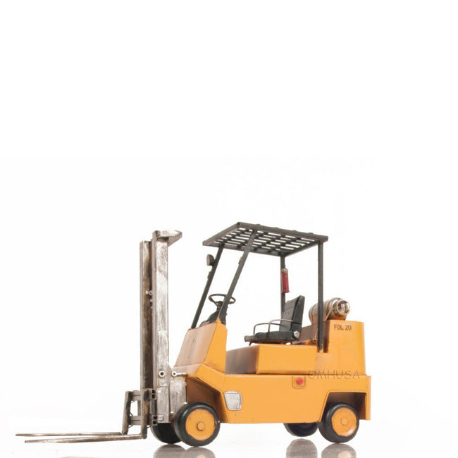 Handmade Propane Forklift Metal-Old Modern-ModelCars.com