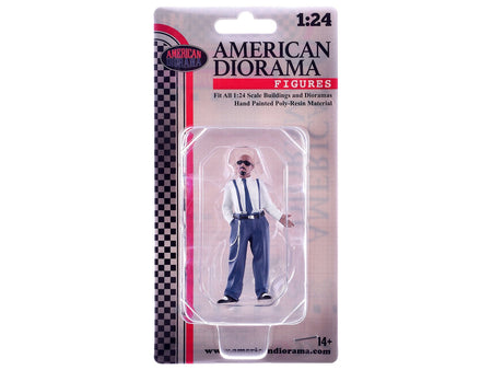 "Hanging Out 3" Figure 1 for 1/24 Scale Models by American Diorama-American Diorama-ModelCars.com
