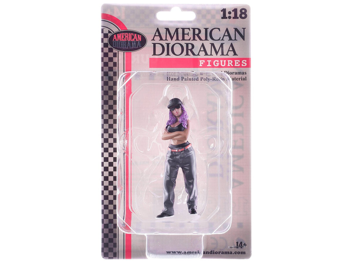 "Hanging Out 3" Figure 2 for 1/18 Scale Models by American Diorama-American Diorama-ModelCars.com