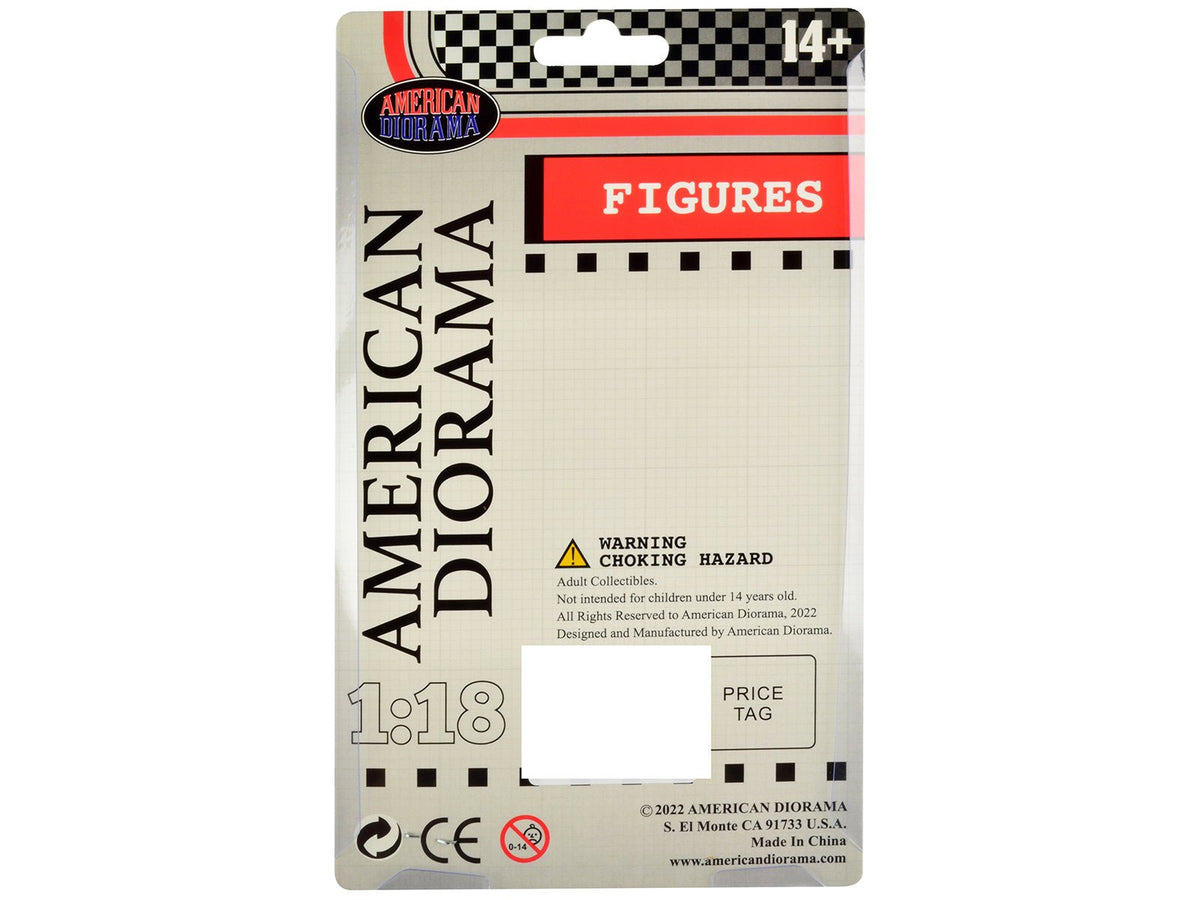 "Hanging Out 3" Figure 6 for 1/18 Scale Models by American Diorama-American Diorama-ModelCars.com