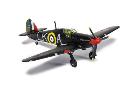 Hawker Hurricane Mk.I Fighter Aircraft "Sqn Ldr. Ian Richard 'Widge' Gleed No.87 Sqn Colerne" (1941) British Royal Air Force "The Aviation Archive" Series 1/72 Diecast Model by Corgi-Corgi-ModelCars.com
