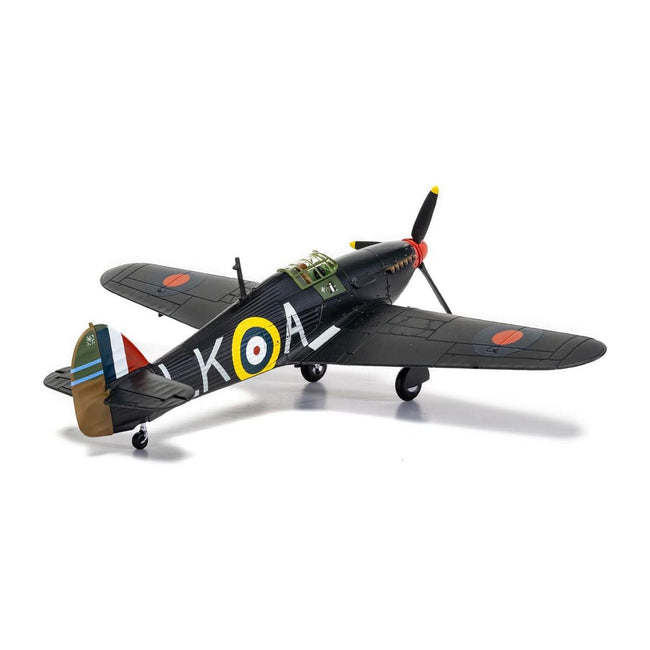 Hawker Hurricane Mk.I Fighter Aircraft "Sqn Ldr. Ian Richard 'Widge' Gleed No.87 Sqn Colerne" (1941) British Royal Air Force "The Aviation Archive" Series 1/72 Diecast Model by Corgi - Corgi - ModelCars.com