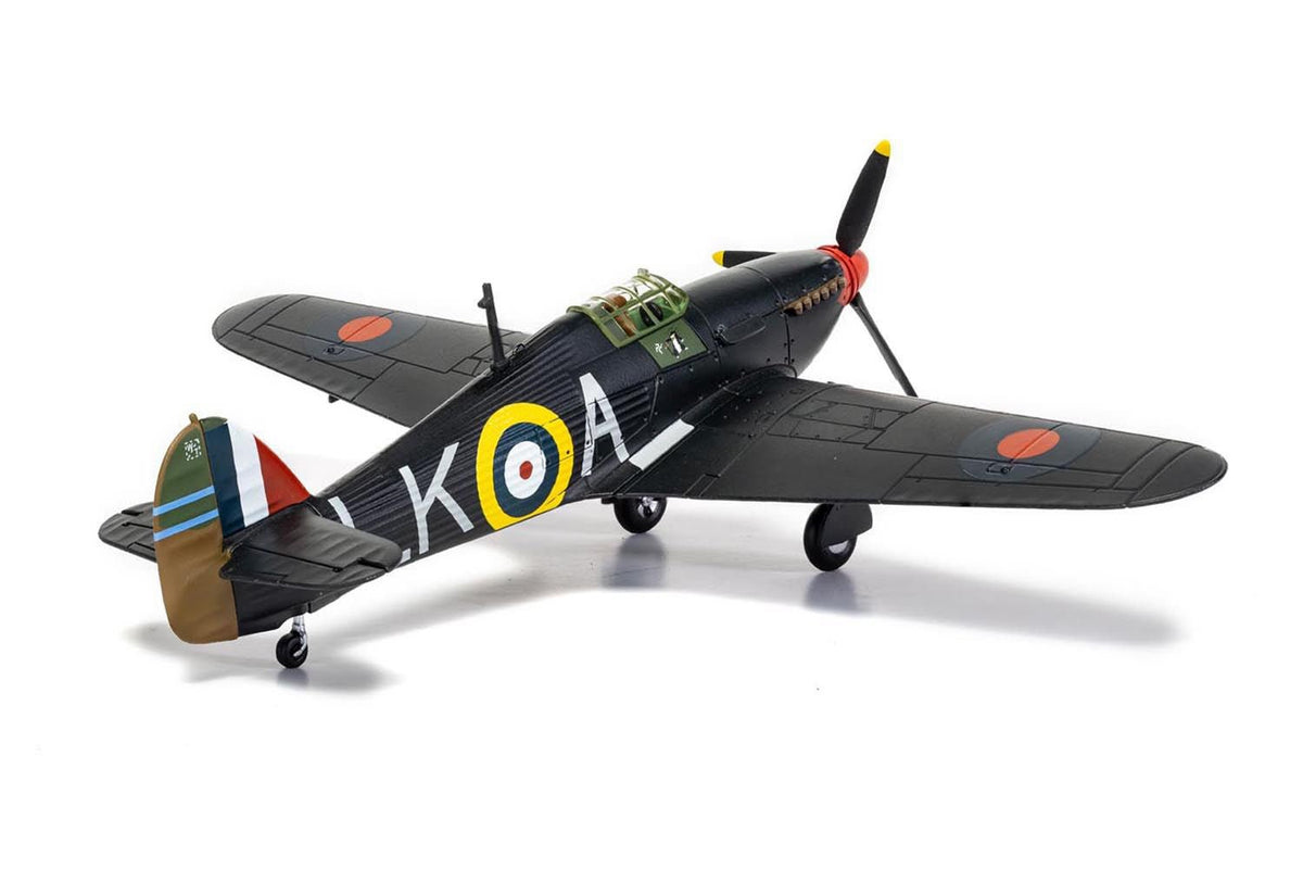 Hawker Hurricane Mk.I Fighter Aircraft "Sqn Ldr. Ian Richard 'Widge' Gleed No.87 Sqn Colerne" (1941) British Royal Air Force "The Aviation Archive" Series 1/72 Diecast Model by Corgi-Corgi-ModelCars.com