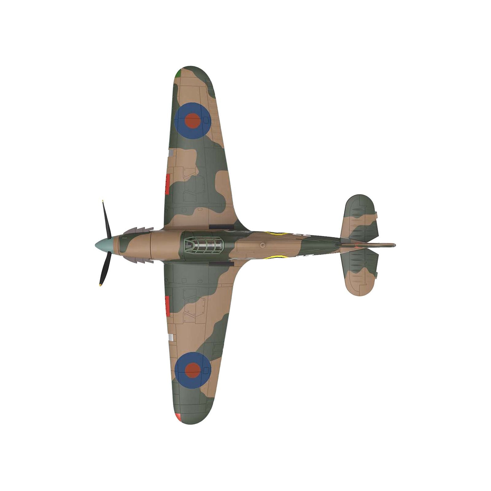 Hawker Hurricane Mk.IIB Aircraft "No. 134 Squadron 151 Wing Vaenga USSR" (1941) British Royal Air Force "Planes of World War II" Series 1/72 Diecast Model Airplane by Luppa - Luppa - ModelCars.com