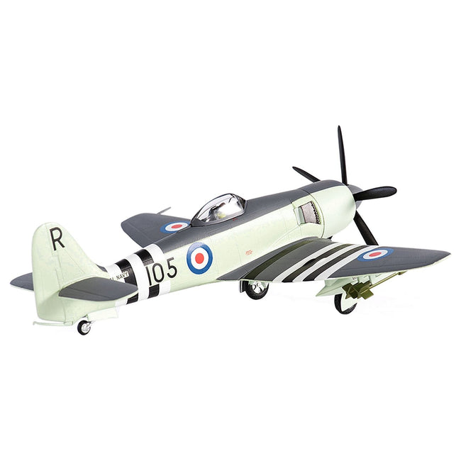Hawker Sea Fury FB MK. II Fighter Aircraft "Royal Navy No. 804 Squadron FAA HMS Glory Korean War" (1951) 1/72 Diecast Model by JC Wings-JC Wings-ModelCars.com