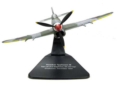 Hawker Typhoon Mk.IB Fighter-Bomber Aircraft "MP126 No.247 Squadron Gerald Stapleton RAF Eindhoven Holland" (1944) Royal Air Force "Oxford Aviation" Series 1/72 Diecast Model Airplane by Oxford Diecast-Oxford Diecast-ModelCars.com