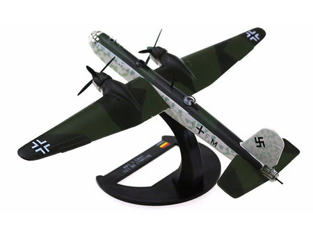 Heinkel He 177 Bomber Aircraft "II./KG 40 Bordeaux France" (1942) German Luftwaffe 1/144 Diecast Model Airplane by Luppa-Luppa-ModelCars.com