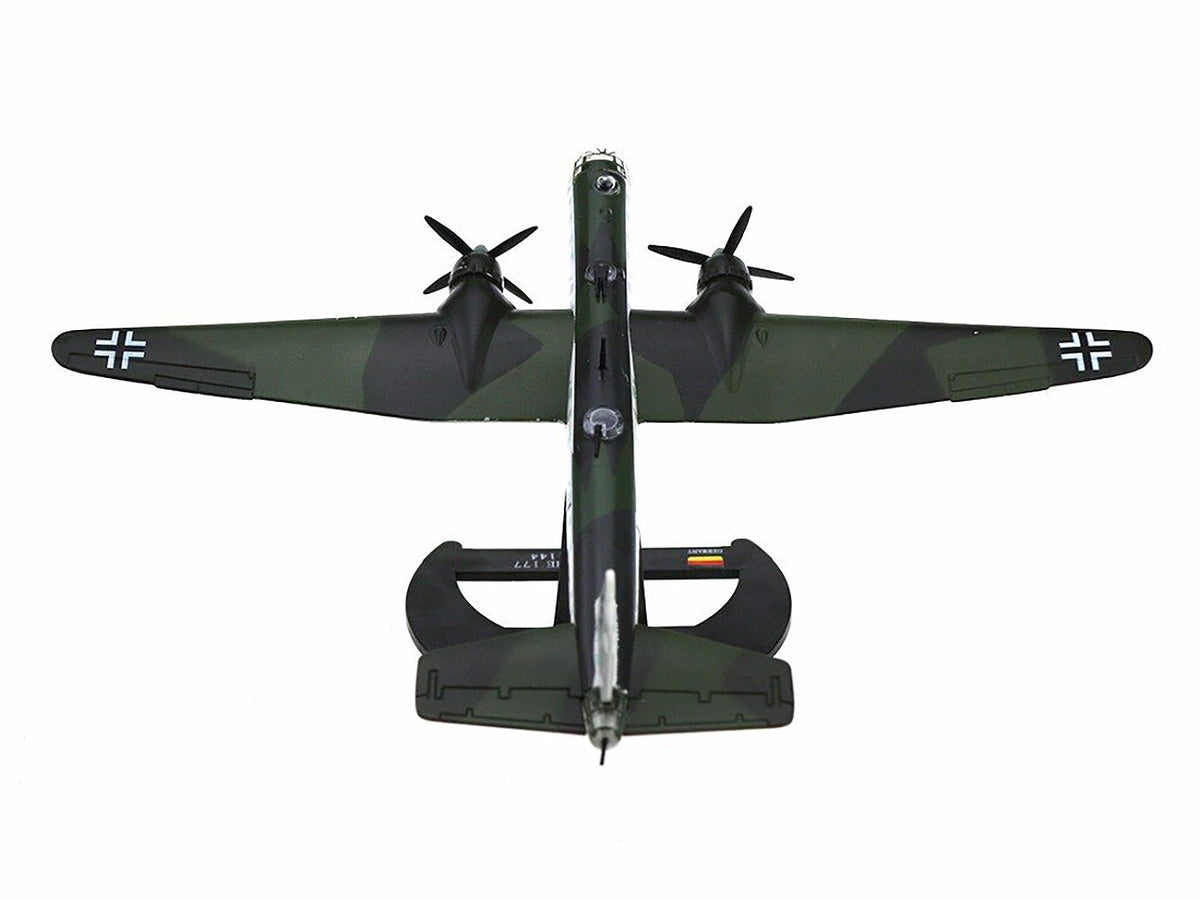 Heinkel He 177 Bomber Aircraft "II./KG 40 Bordeaux France" (1942) German Luftwaffe 1/144 Diecast Model Airplane by Luppa-Luppa-ModelCars.com