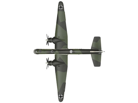 Heinkel He 177 Bomber Aircraft "II./KG 40 Bordeaux France" (1942) German Luftwaffe 1/144 Diecast Model Airplane by Luppa-Luppa-ModelCars.com