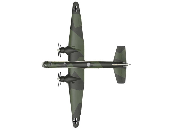 Heinkel He 177 Bomber Aircraft "II./KG 40 Bordeaux France" (1942) German Luftwaffe 1/144 Diecast Model Airplane by Luppa-Luppa-ModelCars.com