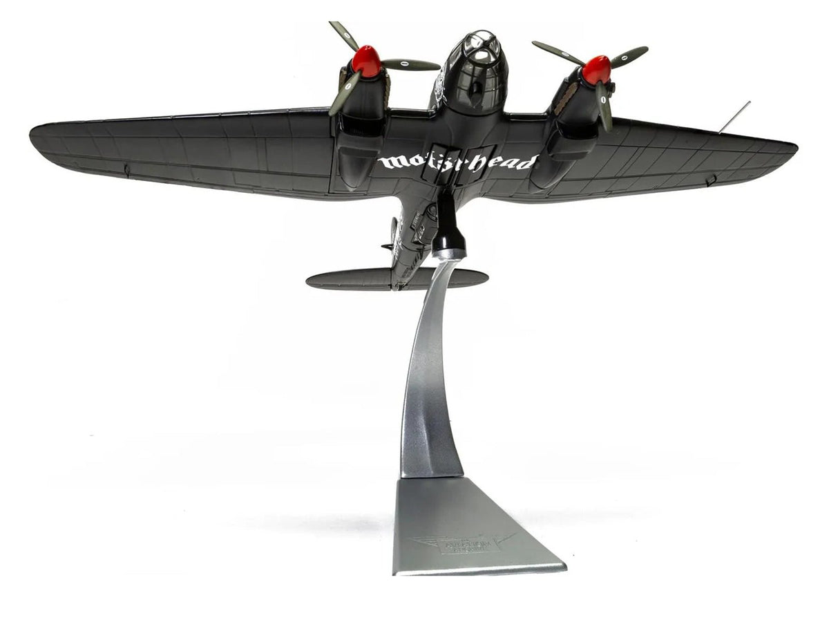 Heinkel He III Bomber Aircraft "Motorhead" Black with Graphicss 1/72 Diecast Model by Corgi-Corgi-ModelCars.com