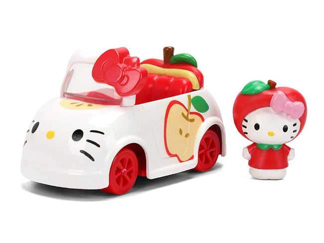 "Hello Kitty and Friends" Set of 4 Diecast Figures and Cars "Hollywood Rides" Series Diecast models by Jada-Jada-ModelCars.com