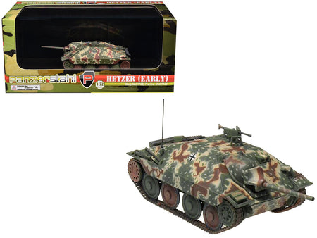 Hetzer (Early) Tank Destroyer "StuG.Abt 1708 France" (1944) German Army 1/72 Diecast Model by Panzerstahl-Panzerstahl-ModelCars.com