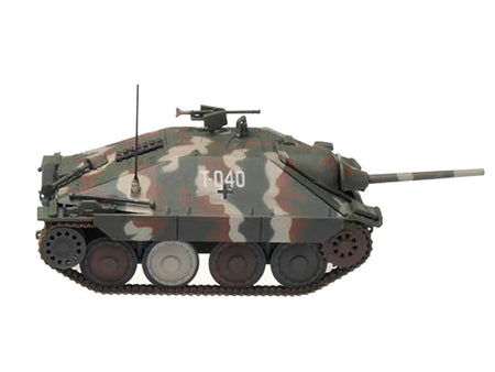 Hetzer (Mid Prod) Tank Destroyer "T-040 Marika 2nd Hungarian Panzer Division Balaton" (1945) German Army 1/72 Diecast Model by Panzerstahl-Panzerstahl-ModelCars.com