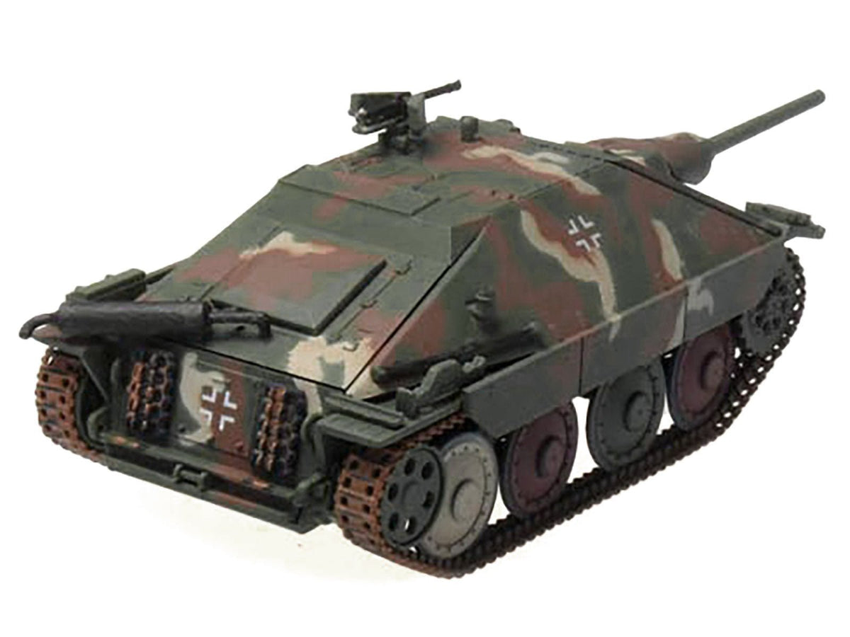 Hetzer (Starr) Tank Destroyer "Kampfgruppe Milowitz Prague" (1945) German Army 1/72 Diecast Model by Panzerstahl-Panzerstahl-ModelCars.com