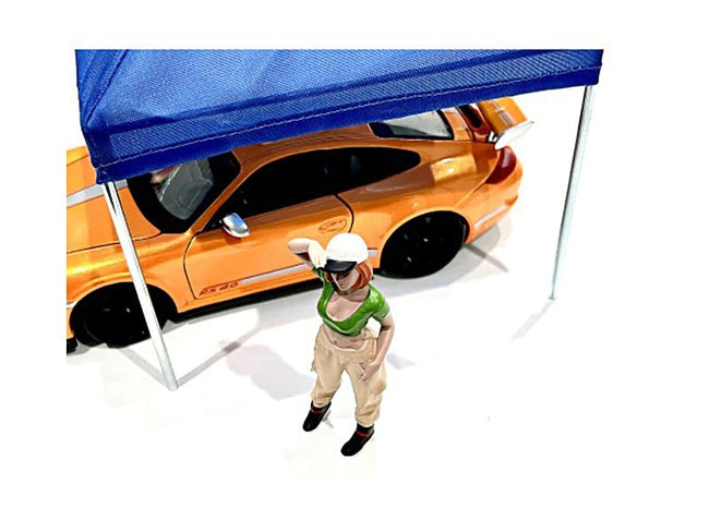 "Hip Hop Girls" Figure 1 for 1/18 Scale Models by American Diorama-American Diorama-ModelCars.com