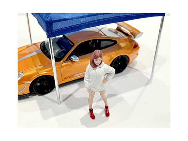 "Hip Hop Girls" Figure 2 for 1/18 Scale Models by American Diorama-American Diorama-ModelCars.com