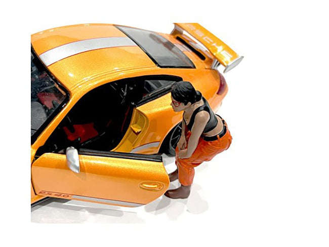 "Hip Hop Girls" Figure 4 for 1/24 Scale Models by American Diorama-American Diorama-ModelCars.com