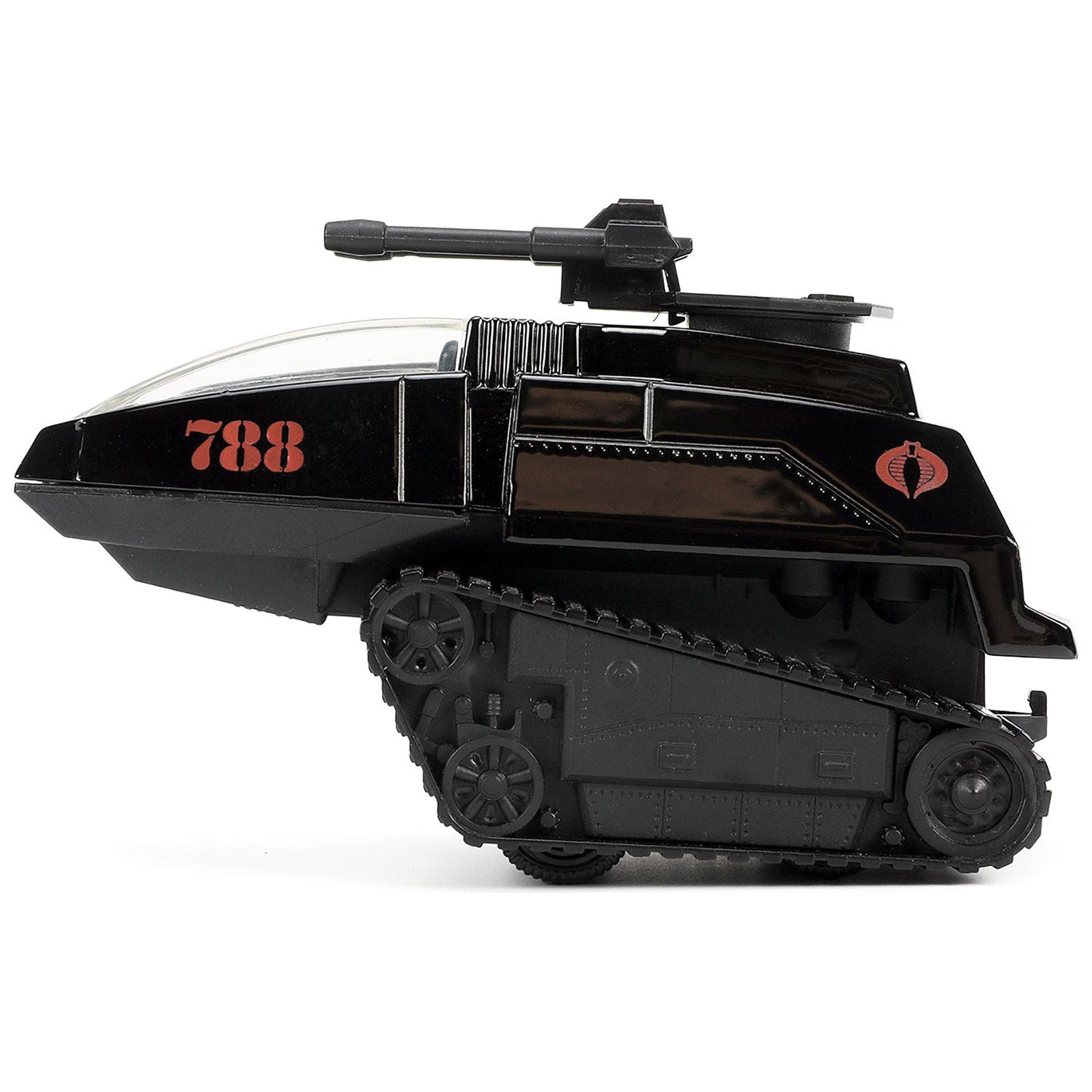 H.I.S.S. Tank 788 with Turret and Destro Diecast Figure "G.I. Joe" "Hollywood Rides" Series 1/32 Diecast Model Car by Jada - Jada - ModelCars.com