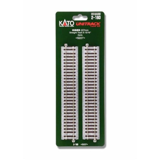 HO 227MM STRAIGHT 2/PK 20 - Kato - ModelCars.com