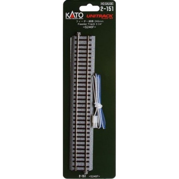 HO 246MM FEEDER 1PC. 20B - Kato - ModelCars.com