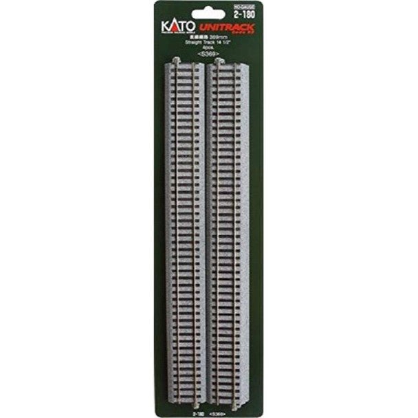 HO 369MM STRAIGHT 4/PK 20 - Kato - ModelCars.com